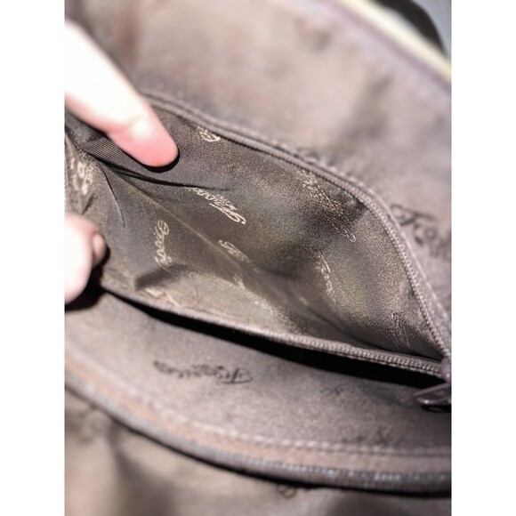 Vtg Fossil 1954 Crossbody Genuine Leather Bag Purse Messenger Dark Brown 75082 - Picture 9 of 16